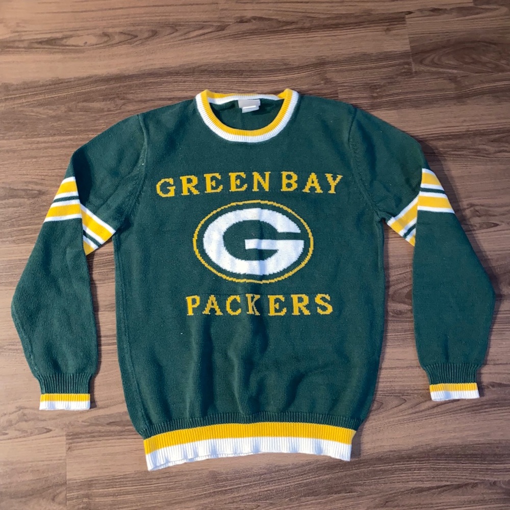Vintage Green Bay Packers Sweater XL